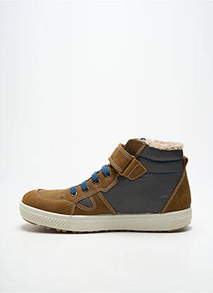 Baskets fourrée bout rond bleu PRIMIGI homme