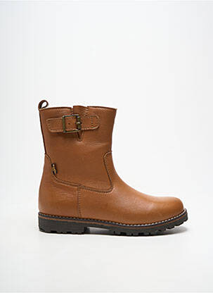 Bottines/boots fourrée talon bas marron FRODDO fille