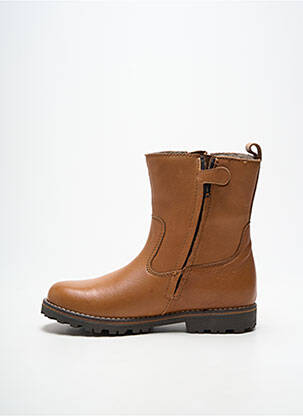 Bottines/boots fourrée talon bas marron FRODDO fille