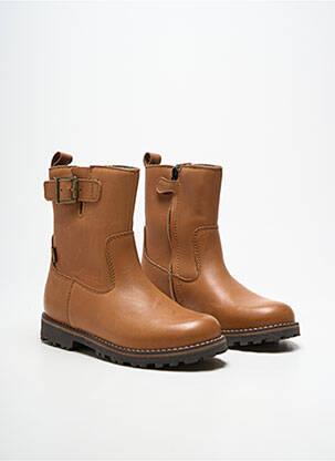 Bottines/boots fourrée talon bas marron FRODDO fille