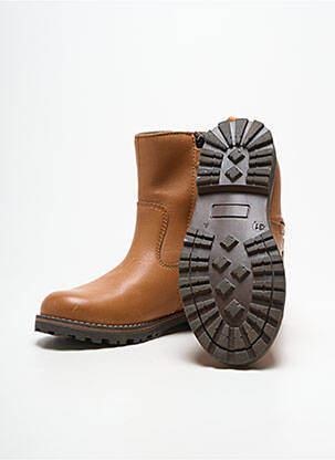 Bottines/boots fourrée talon bas marron FRODDO fille