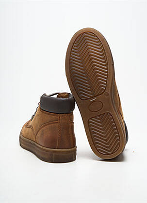 Baskets bout rond bout rond marron FRODDO homme