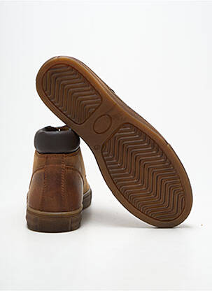 Baskets bout rond bout rond marron FRODDO homme