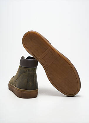 Baskets bout rond bout rond vert FRODDO homme