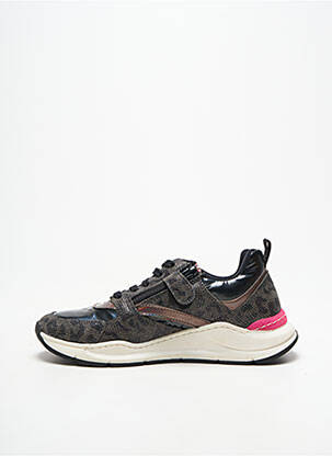 Baskets voute plantaire bout rond noir FRANCO ROMAGNOLI fille