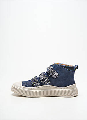 Baskets voute plantaire bout rond bleu FRANCO ROMAGNOLI fille