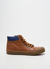 Bottines/boots semelle amovible bout rond marron TEN IS garçon