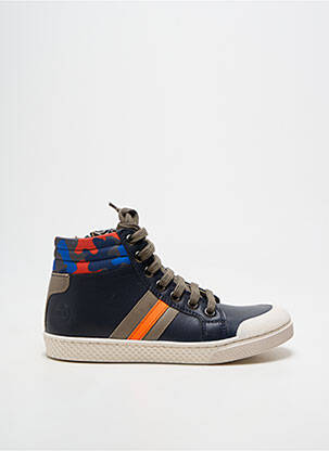 Bottines/boots semelle amovible bout rond bleu TEN IS garçon