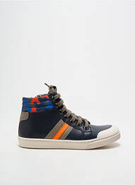 Bottines/boots semelle amovible bout rond bleu TEN IS garçon
