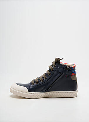 Bottines/boots semelle amovible bout rond bleu TEN IS garçon