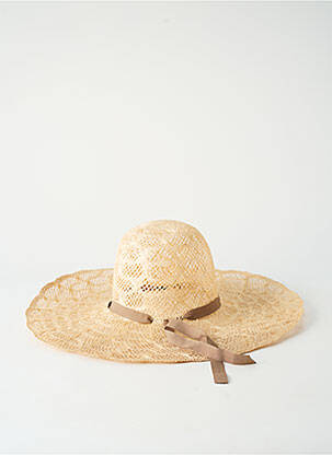 Chapeau  marron COUSTILLERES femme