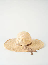Chapeau  marron COUSTILLERES femme