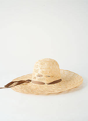 Chapeau  marron COUSTILLERES femme