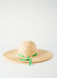 Chapeau  vert COUSTILLERES femme