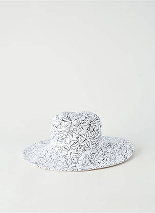 Chapeau blanc HERMAN femme