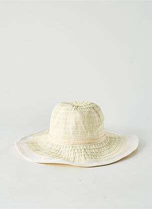 Chapeau bande anti-transpiration jaune HERMAN femme
