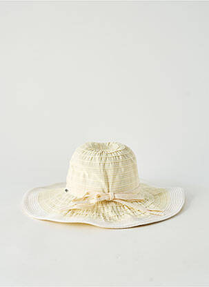 Chapeau bande anti-transpiration jaune HERMAN femme