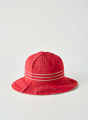 Chapeau bande anti-transpiration rouge AUREGA femme