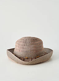 Chapeau  marron CRAMBES femme