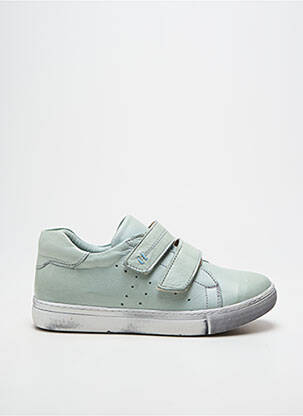 Baskets fermeture scratch bout rond vert ANDREA CONTI enfant