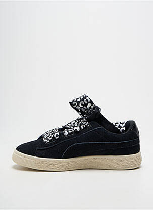 Baskets fermeture lacets bout rond noir PUMA fille