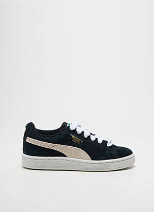 Baskets bout rond bout rond noir PUMA enfant