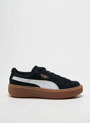 Baskets bout rond bout rond noir PUMA enfant