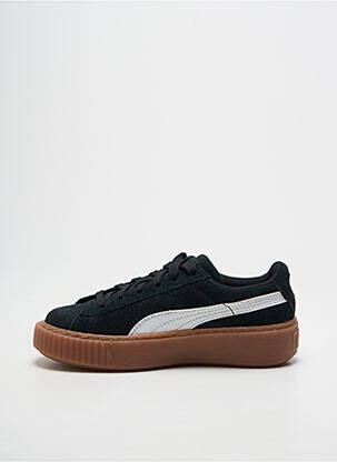 Baskets bout rond bout rond noir PUMA enfant
