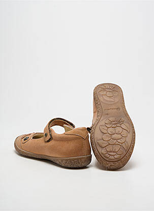 Ballerines  bout rond marron NATURINO fille