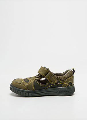 Sandales/nu pieds bout rond bout rond vert HUSH PUPPIES garçon