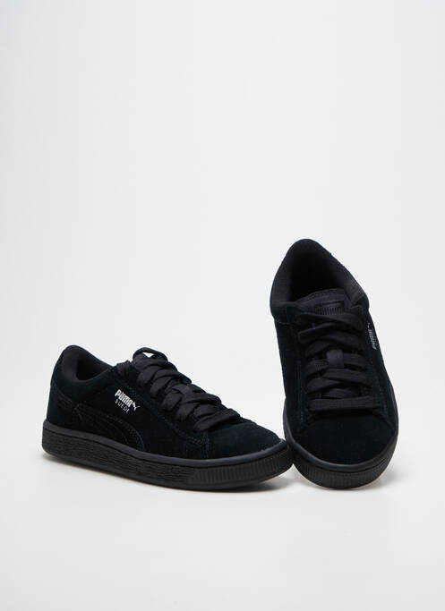 Baskets bout rond bout rond noir PUMA enfant