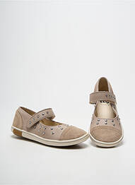 Ballerines  bout rond beige TTY fille