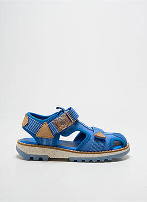 Sandales/nu pieds bout rond bout rond bleu KICKERS garcon