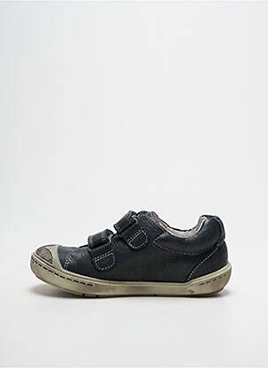 Baskets impression bout rond noir TTY garçon