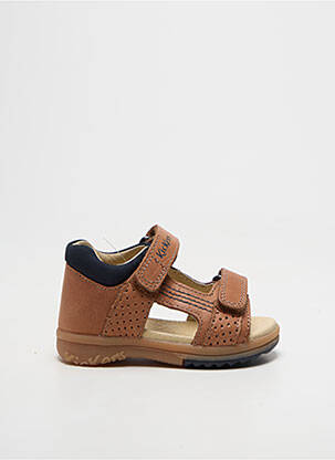 Sandales/nu pieds bout ouvert bout ouvert marron KICKERS garçon