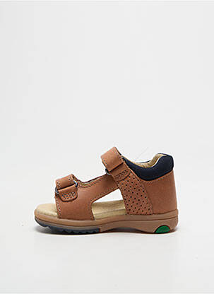 Sandales/nu pieds bout ouvert bout ouvert marron KICKERS garçon