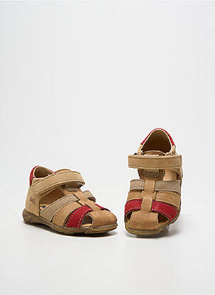Sandales/nu pieds bout rond bout rond marron BOPY garçon