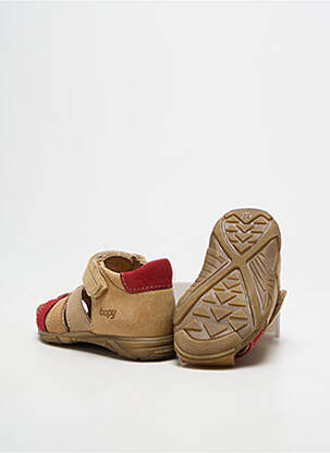 Sandales/nu pieds bout rond bout rond marron BOPY garçon