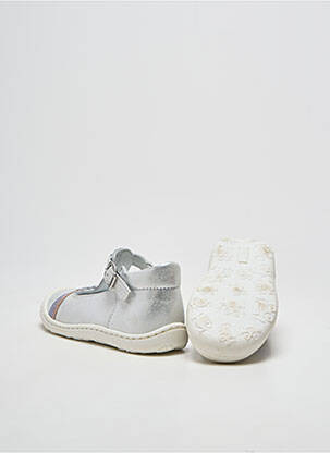 Bottillons fermeture boucle(s) bout rond argent BOPY fille