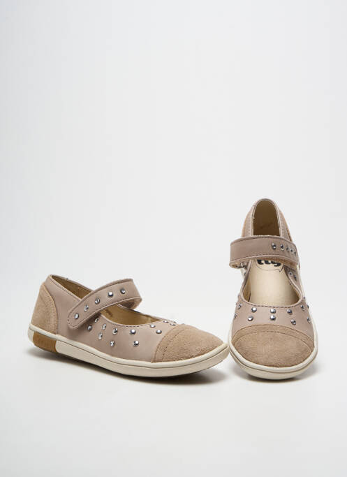 Ballerines  bout rond beige TTY fille