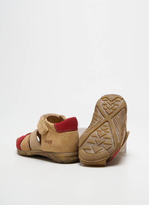 Sandales/nu pieds bout rond bout rond marron BOPY garcon