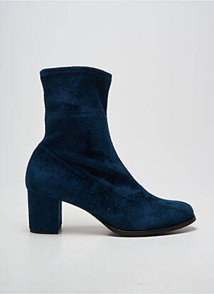 Bottines/boots talon bottier talon de 4 à 6cm bleu REBELLES femme