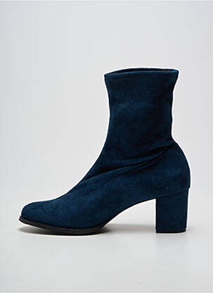 Bottines/boots talon bottier talon de 4 à 6cm bleu REBELLES femme