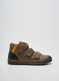 Bottines/boots semelle amovible bout rond marron BELLAMY garcon