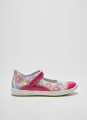 Ballerines impression bout rond rose BELLAMY fille