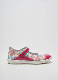 Ballerines impression bout rond rose BELLAMY fille