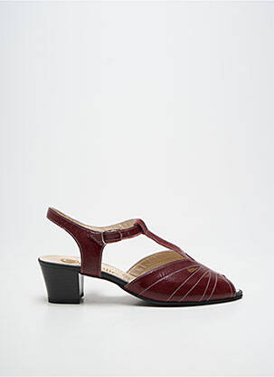 Sandales/nu pieds talon bottier talon de 4 à 6cm violet OMBELLE femme