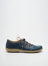 Chaussures de confort fermeture lacets talon plat jusqu'à 3cm bleu MOOVA femme