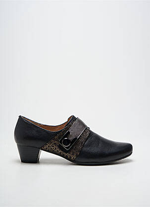 Derbies cubain talon de 4 à 6cm noir SWEET femme