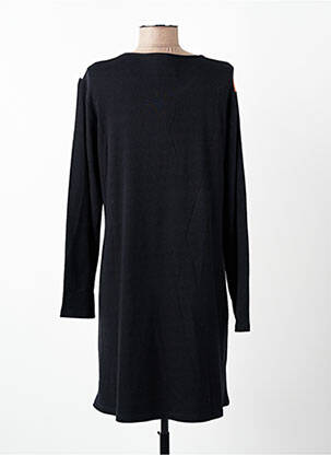 Robe courte manches longues manches longues noir VANIA femme